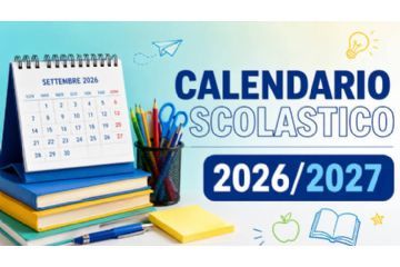 Calendario Scolastico 2026/2027 e orari lezioni della prima settimana.